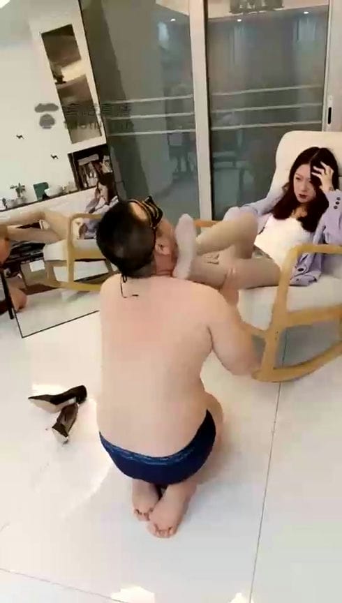 【TZ5161】安城 高清 肉色丝袜 恋足喂食  3718