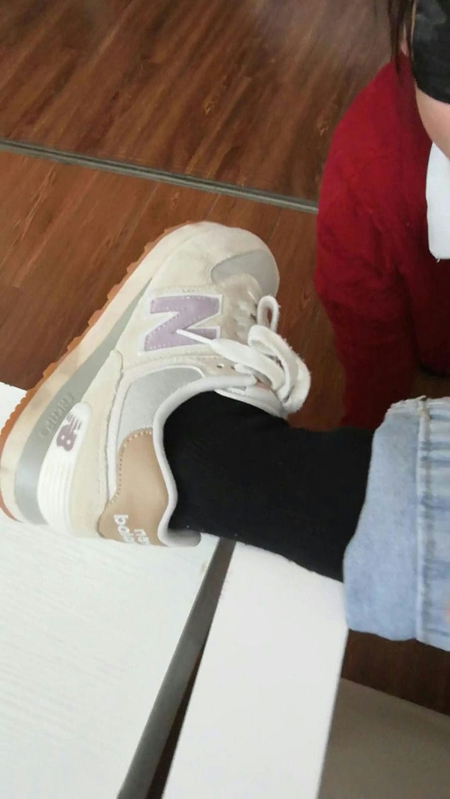 【TZ1504】【哈宝S调女M】命令女同学闻舔NB鞋棉袜G2002145