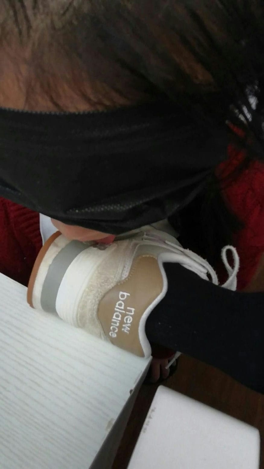 【TZ1504】【哈宝S调女M】命令女同学闻舔NB鞋棉袜G2002145