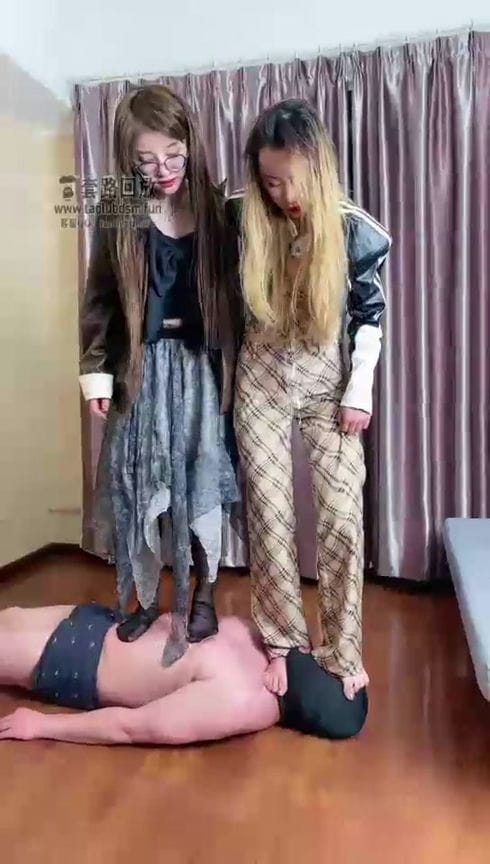 【TZ2053】【二宝s&领主老大】双女跳踢跳坐跳踏混合双打无喘息【59分钟】