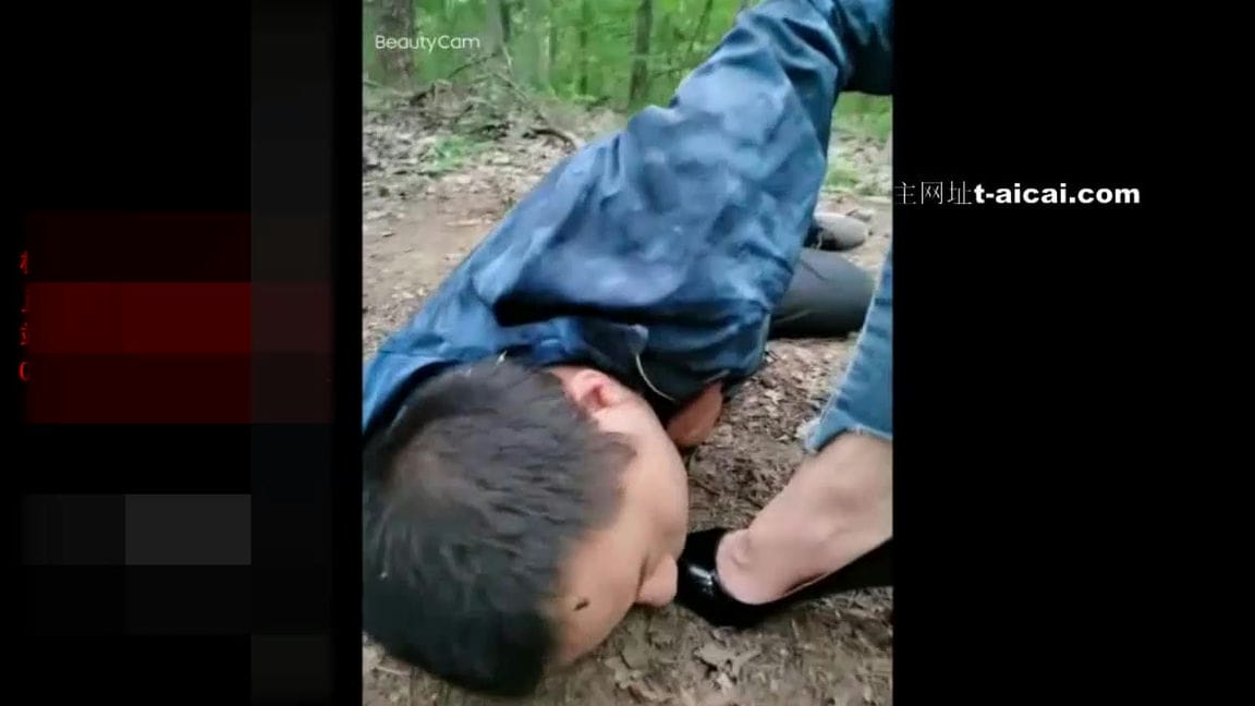 【艾彩1040】【执念S】089 户外高跟鞋单脚全体重踩腮帮子