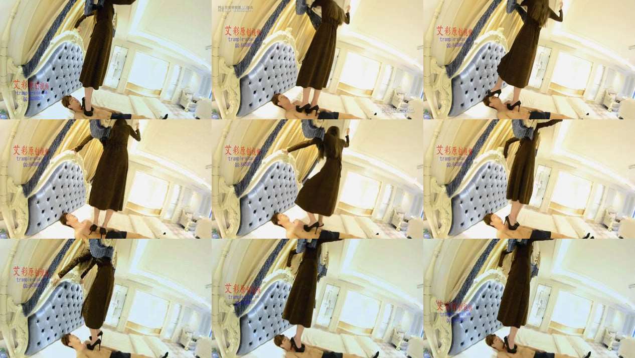 『奴隶岛』—16cm超高高跟危险踩踏